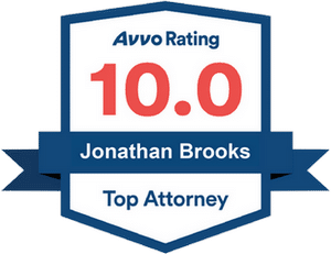 Jonathan Brooks Avvo rating icon-01